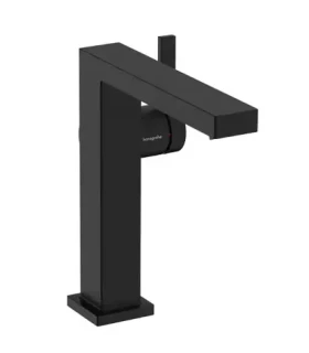 Hansgrohe - Umyvadlová baterie s výpustí Push-Open, CoolStart, EcoSmart, matná černá (73042670)