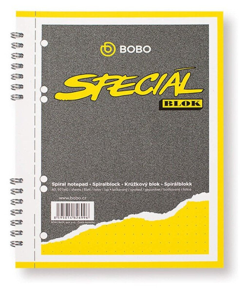 Speciál blok A5, tečky, 50 listů