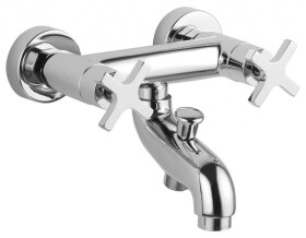 SAPHO - TRAX nástěnná vanová baterie, chrom 681