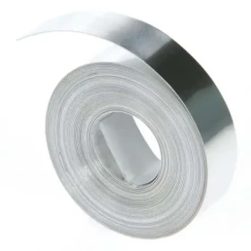 Dymo 12mm, hliníková bez lepidla originální páska