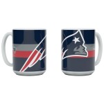 Hrnek New England Patriots NFL Triple Logo Jumbo (450 ml)