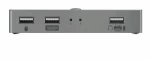 Rozbaleno - Hama 200135 KVM přepínač pro 2 PC na 1 monitor / vstup: 2x HDMI | 2x USB-B / výstup: 1x HDMI | 3x USB-A / rozbaleno (200135-H.rozbaleno)