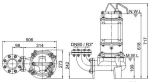 HCP 80AFU27.5L WD 400V bez plováku, kabel 15m