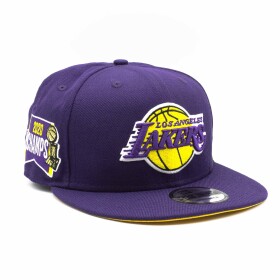 New Era Pánská kšiltovka Los Angeles Lakers NBA 2020 Champs 9FIFTY Snapback - Fialová