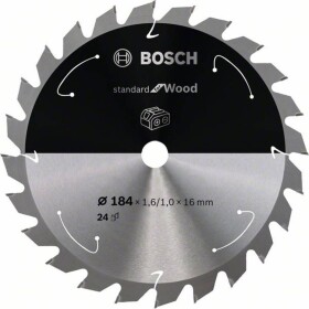 Bosch Accessories Bosch 2608837700 tvrdokovový pilový kotouč 184 x 16 mm Počet zubů (na palec): 24 1 ks