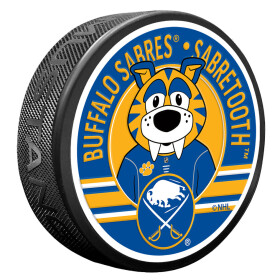 Mustang Puk Buffalo Sabres NHL Sabretooth Mascot Textured