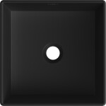 MEXEN - Goya umyvadlo na desku 35x35 cm, černá mat 22183585