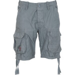 Surplus Kalhoty krátké Airborne Vintage Shorts šedé M