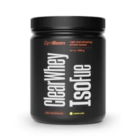Clear Whey IsoFue - GymBeam (citrón limetka, 500 g) (67804-7-500g-lemonlime)