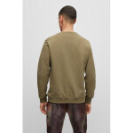 Hugo Boss pánská bavlněná pletená mikina s potiskem zelená (50488906-345) pánské XL