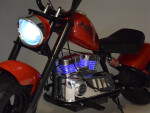 Mamido Dětská elektrická motorka Chopper 24V červená