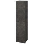 Dřevojas - Vysoká skříň DOS SVD2 35 - D16 Beton tmavý / Bez úchytky T31 / D16 Beton tmavý / Levé 210359D