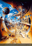 Nástěnný kalendář 2026 Helma - Surreal New Worlds