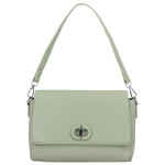 Elegantní dámská koženková kabelka na rameno Ciri, zelená