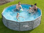 Summer Waves Nadzemní bazén s filtrací – Elite Active Frame (ø 3,05 × v. 0,76 m)
