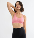 TRIACTION ENERGY LITE - Sportovní podprsenka jako druhá kůže pro vysokou podporu Triumph BUBBLE GUM PINK 70D