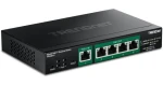 TRENDnet Switch 5-port Gigabit PoE++ / Switch / PoE++ / PoE passthrough / managed (TPE-B541)