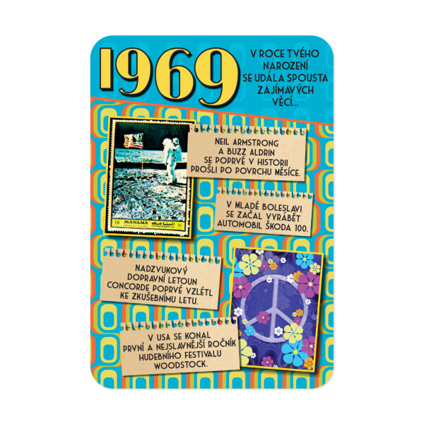 Albi Retro přání 1969 Albi