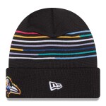 New Era Pánská zimní čepice Baltimore Ravens NFL 2025 Crucial Catch Beanie