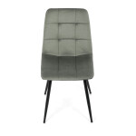 Jídelní židle, zelená, sametová látka, DCL-X7015 GRN2