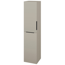 Dřevojas - Vysoká skříň s košem na prádlo DOS SVD2K 35 - M05 Béžová mat / Úchytka T07 / M05 Béžová mat / Levé 210687I