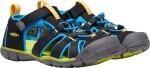 Dětské sandály Keen Seacamp II CNX youth black/brilliant blue Velikost: 38