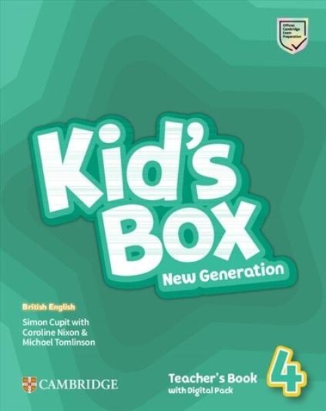 Kid´s Box New Generation 4 Teacher´s Book with Digital Pack British English - Simon Cupit