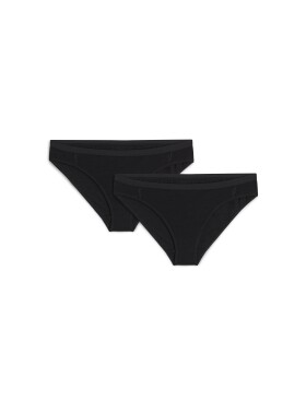 Dámské merino kalhotky ICEBREAKER Wmns 150 Siren Bikini 2 Pack, Black velikost: XL
