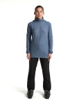 ICEBREAKER Wmns Merino 400 RealFleece Grid Pulover Hood, Dawn (vzorek) velikost: S