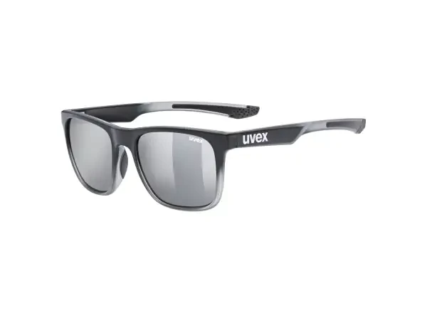 Uvex LGL 42 brýle Black Transparent/Mirror Silver