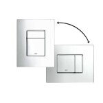 GROHE - Solido Set předstěnové instalace, klozetu a sedátka Euro Ceramic, softclose, tlačítko Even, chrom SANI15BB1104