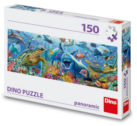 Puzzle Mořský život Panoramic 150 dílků