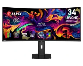 34.18" MSI MAG 341CQP X28 černá / Monitor / UWQHD / QD-OLED / 21:9 / 280 Hz / 0,03 ms / HDMI+DP+USB-C (MAG 341CQP QD-OLED X28)