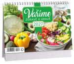 Stolní kalendář 2027 Aria Vaříme zdravě a hravě