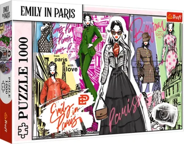 TREFL Puzzle Emily in Paris: Módní inspirace