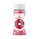 SweetArt cukrové perly Love mix 7 mm (80 g)