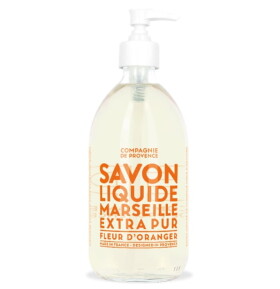 COMPAGNIE DE PROVENCE Tekuté mýdlo Orange Blossoms 495 ml, oranžová barva, plast