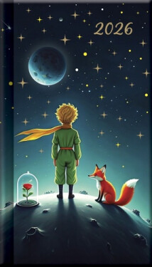 Kapesní diář 2026 - Art Malý princ (A6)