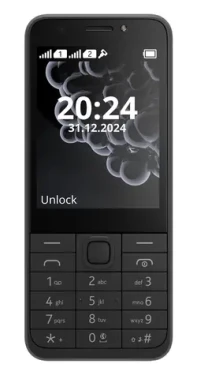 Nokia 230 Dual SIM 2024 černá / Tlačítkový telefon / 2,8" / Dual SIM / BT 5.0 / FM rádio (286952889)