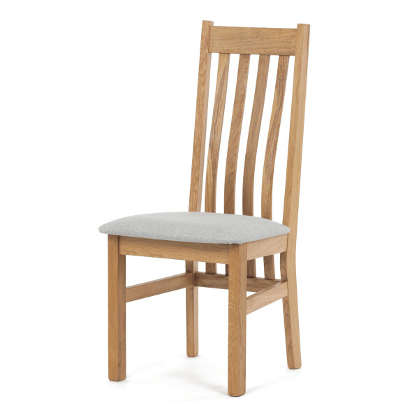 Jídelní židle, přírodní, masiv, C-2100 SIL2
