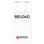 SKROSS DN57 powerbank Reload 20 bílá / 20000mAh / 2x 2A výstup / microUSB kabel (7640166322467)