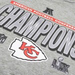 Nike Pánská mikina Kansas City Chiefs NFL 2024-25 AFC Champions Locker Room Hoodie Velikost: M