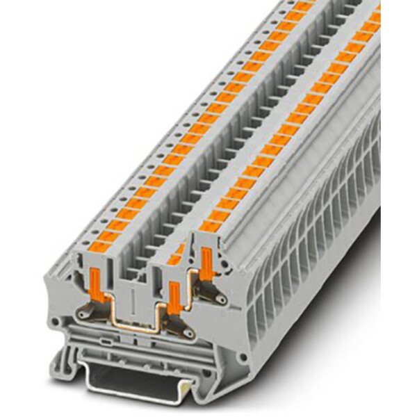 Phoenix Contact 1088731 řadová svorka průchodky 6.2 mm pružinové připojení šedá 50 ks