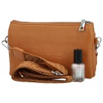 Trendy dámská crossbody kabelka Santiana Lea, hnědá