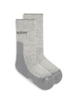 ICEBREAKER Wmns Hike+ Light Crew (sada 2 ks), Blizzard Heather/Alloy velikost: 35-37 (S)