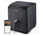 Cosori Dual Blaze 6.4L SMART horkovzdušná fritéza + 5x špíz a gril. rošt, black