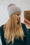 Fleecová čepice Anna K238 světle šedá UNI