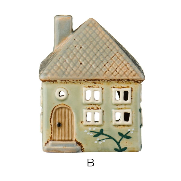 Ib Laursen Keramický svícen Nyhavn Mini Spring B, keramika