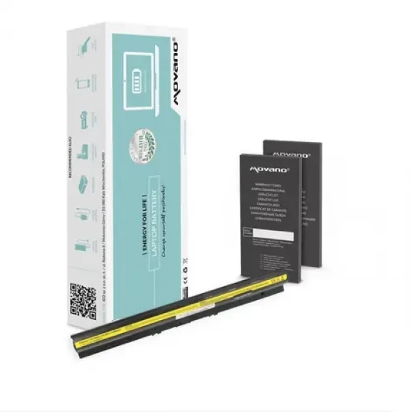 Baterie pro notebook Lenovo G500s Z710 G50-45 G50-70 / Baterie pro notebook / 4400 mAh / 63 Wh (BT/LE-G500SH)