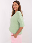 Jumper MI SW 2103.07 pistácie jedna velikost